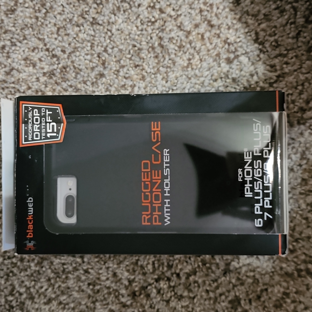 iPhone case with holster